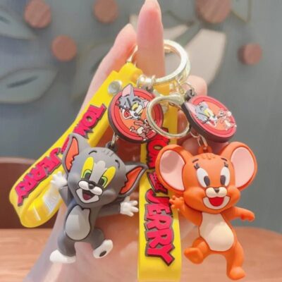 tom and jerry full body keychain cartoons