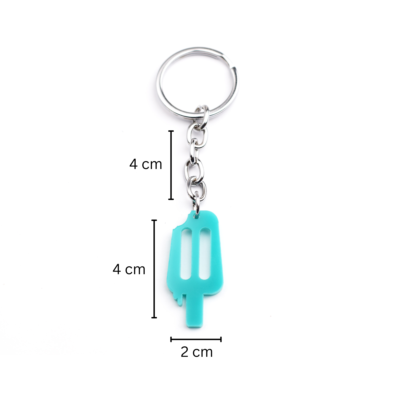 Size Guide for Icecream Keychain