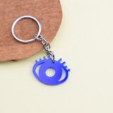 Blue Evil Eye Keychain