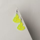 Cheese Neon Statement Earring