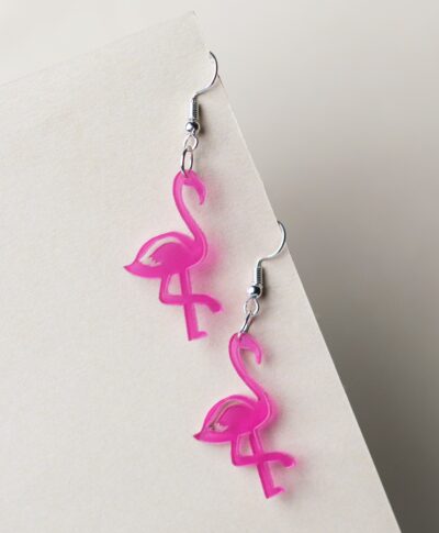 Unique Flamingo Statement Earring