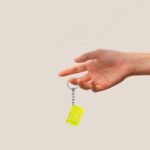Retro Cassette Tape Keychain